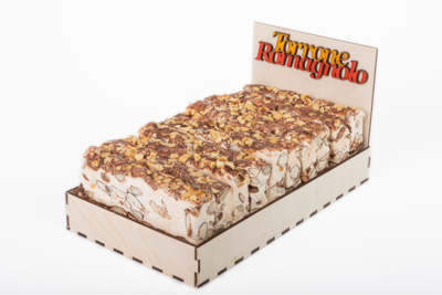 Fette di torrone romagnolo