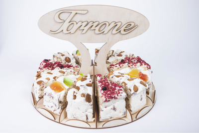 Torta di torrone gusti misti